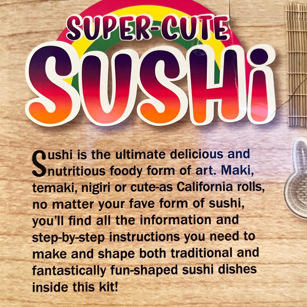 Sushi Recipe Book and Shaping Kit - Picture 4 of 12